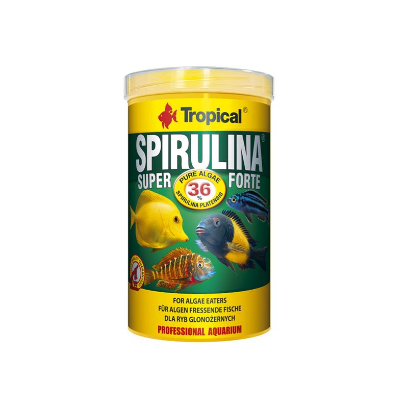 Tropical Spirulina Super Forte Fulgi 1000 ml - imagine 3